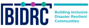 BIDRC Building Inclusive Disaster Resilient Communities.
